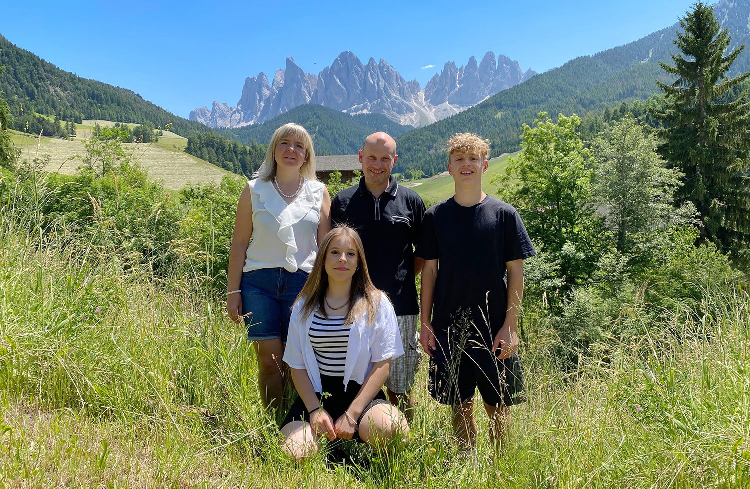 I vostri padroni di casa, la famiglia Leitner di persona